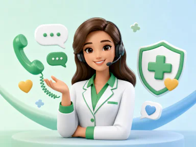 3D customer care artwork for a coming-soon role