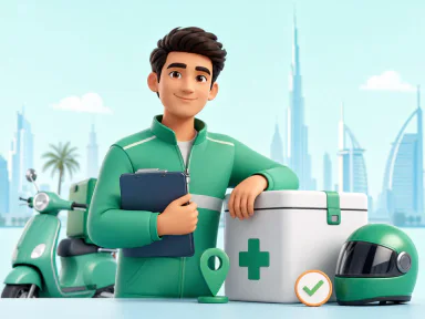 3D pharmacy delivery artwork for a closed role