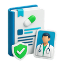 3D publication document, media card and verification badge