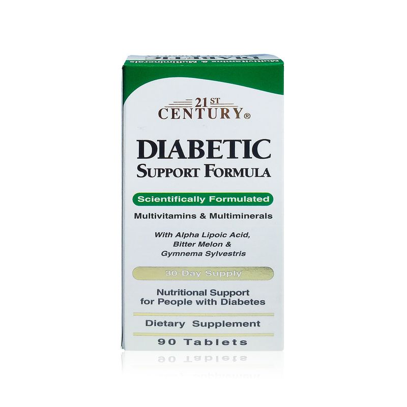 21st Century 21st Century Diabetic Support Formula - 90 Tablets