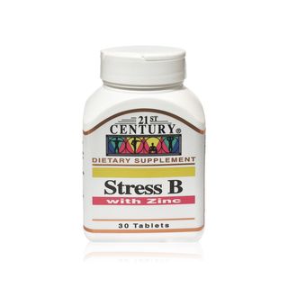 21st Century Stress B with Zinc - 30 Tablets