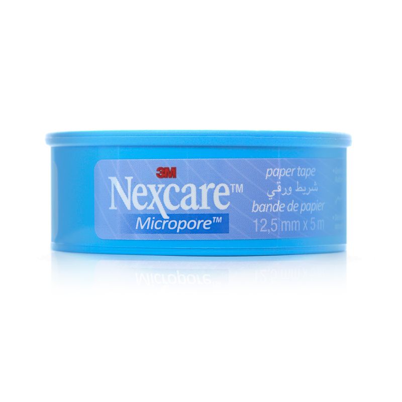 Nexcare Micropore Paper Tape 12.5 mm x 5 m - 1 Roll