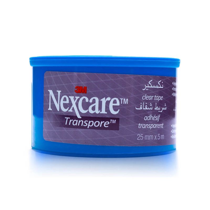 Nexcare Transpore Clear Tape 25 mm x 5 m - 1 Roll