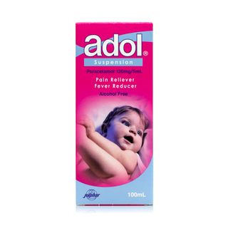 Adol Paracetamol Oral Suspension 120 mg/5 ml - 100 ml