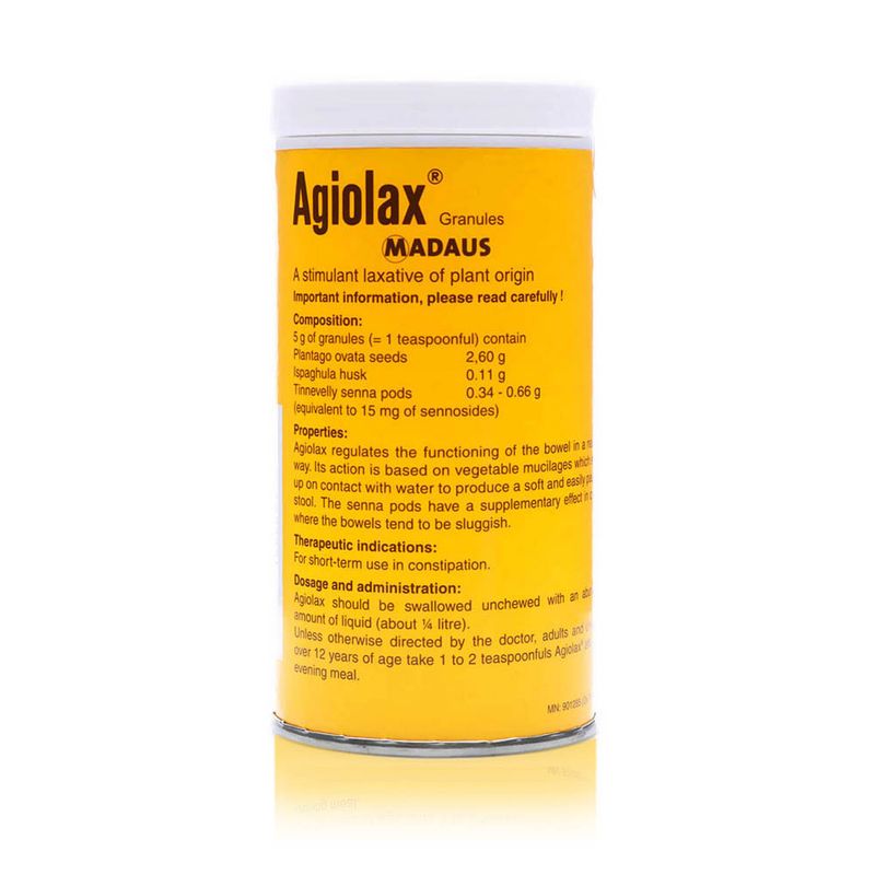 Agiolax Agiolax Ispaghula & Senna Laxative Granules - 250 g