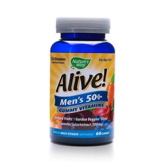 Alive! Men's 50+ Gummy Multivitamin - 60 Gummies