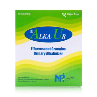 Alka-Ur Sugar-Free Urinary Alkaliniser Effervescent Granules - 10 × 4 g Sachets