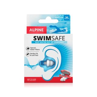 Alpine SwimSafe Reusable Filtered Swimming Earplugs - 1 Pair