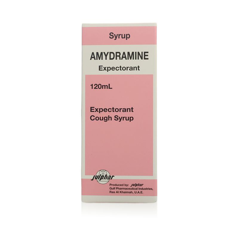 Amydramine Amydramine Expectorant Syrup - 120 ml