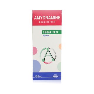 Amydramine Sugar-Free Expectorant Syrup - 120 ml