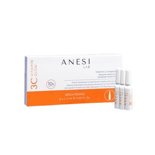 Anesi Lab 3C Vitamin Glow 10% Vitamin C Ampoules - 6 x 1.5 ml
