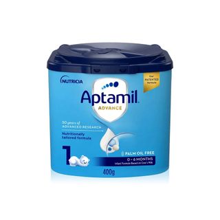 Aptamil Advance 1 Palm-Oil-Free Infant Formula 0-6 Months - 400 g