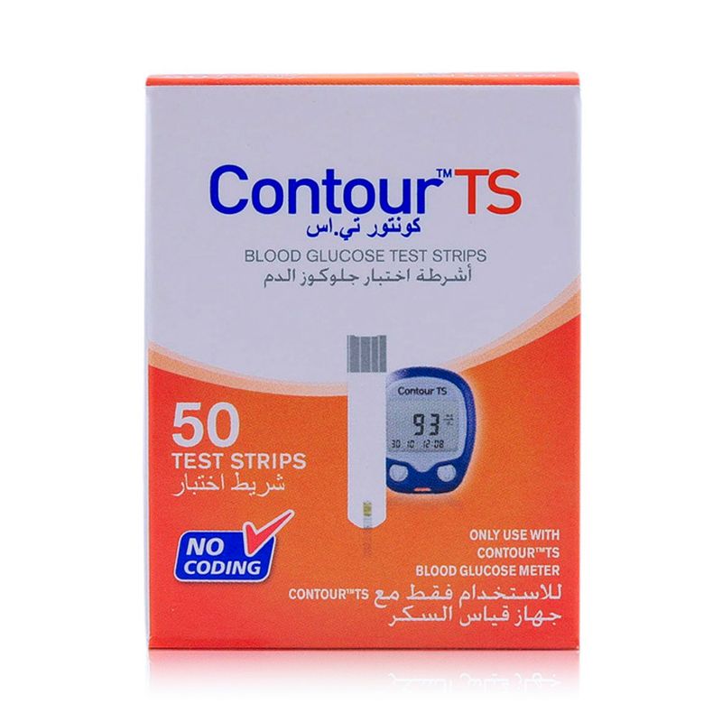 CONTOUR TS CONTOUR TS Blood Glucose Test Strips - 50 Strips