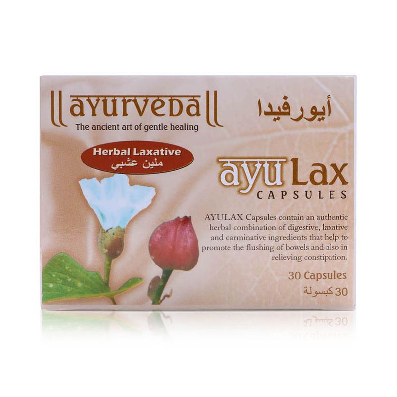 AyuLax Welex AyuLax Ayurvedic Herbal - 30 Capsules