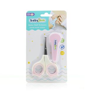 Babyjem Easy-Grip Baby Nail Clipper Pink, 0m+ - 1 Clipper