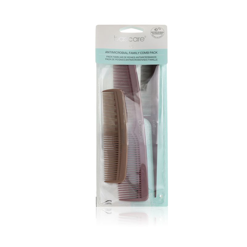 Basicare Basicare BC3823 Family Comb Set - 3 Pieces