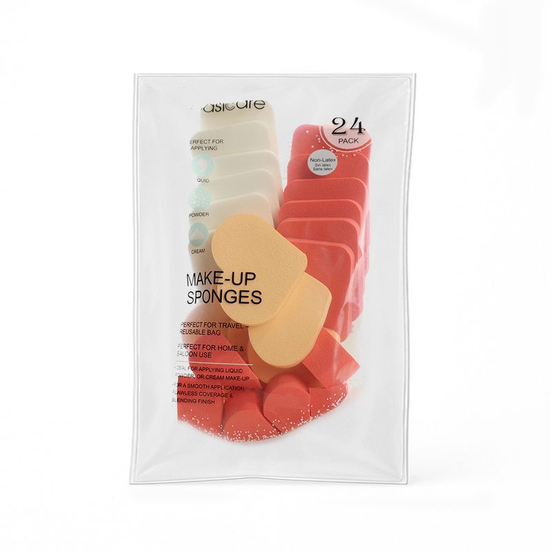Basicare Basicare BC1047 Make-Up Sponges - 24 Pieces