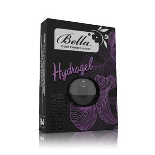 Bella Elite Amber Gray Monthly Coloured Contact Lenses - 2 Lenses