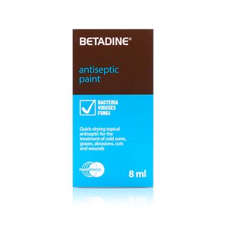 Betadine Povidone-Iodine 10% w/v Antiseptic Paint - 8 ml