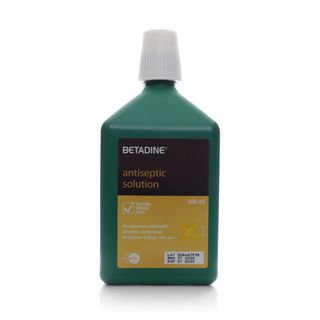 Betadine Povidone-Iodine 10% Antiseptic Solution 500 ml