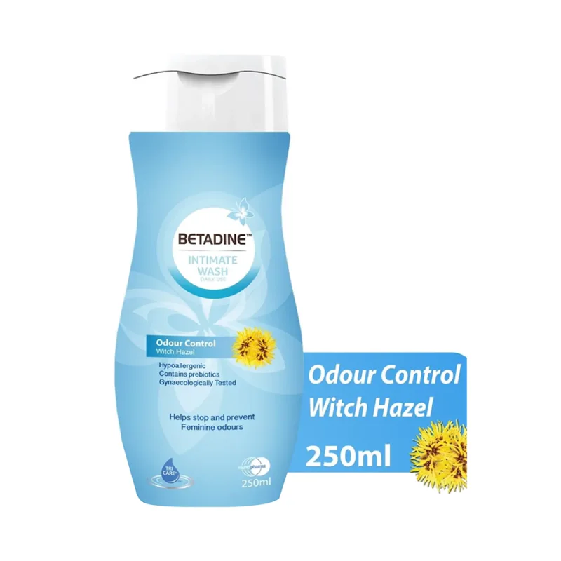Betadine Odour Control Intimate Wash with Witch Hazel - 250 ml