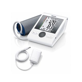Beurer BM 28 Automatic Upper-Arm Blood Pressure Monitor with Mains Adapter - 1 Kit