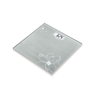 Beurer GS 10 White Glass Bathroom Scale - 1 Scale