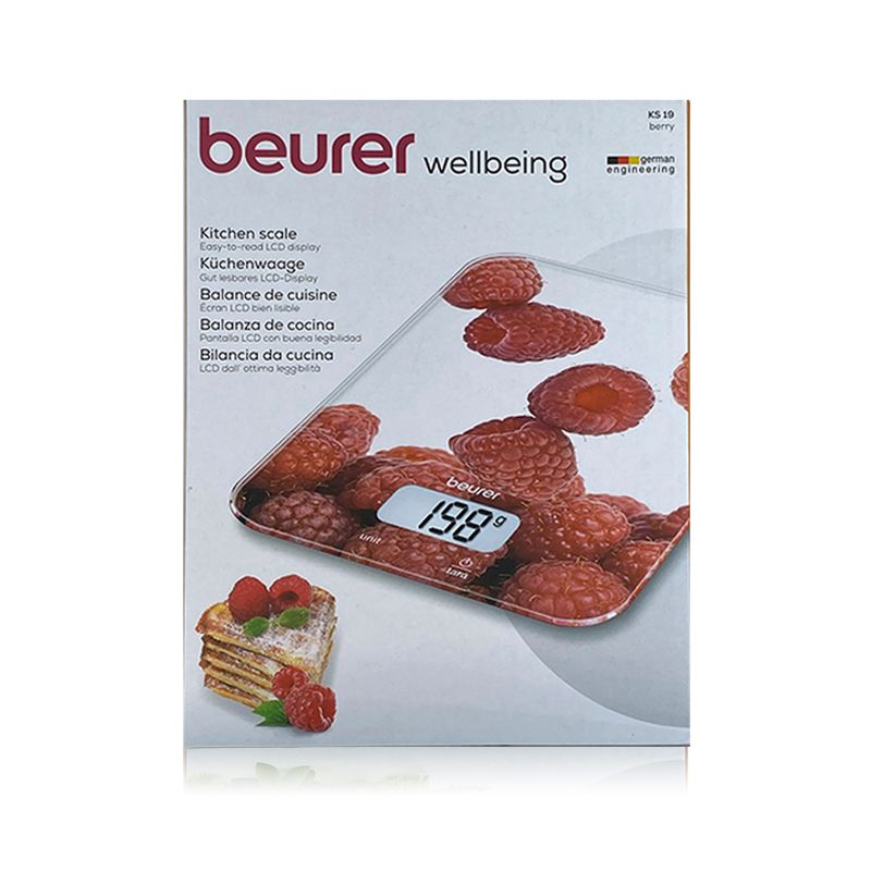 Beurer Beurer KS 19 Berry Glass Kitchen Scale - 1 Scale