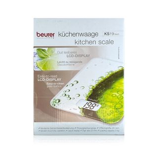 Beurer KS 19 Fresh Glass Kitchen Scale - 1 Scale