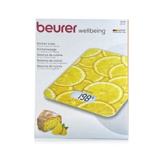 Beurer KS 19 Lemon Glass Kitchen Scale - 1 Scale