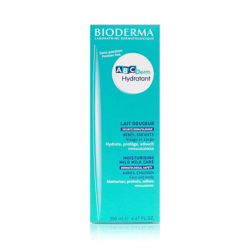 Bioderma Bioderma ABCDerm Hydratant Face & Body Moisturising Milk, 200 mL