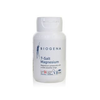 BIOGENA Siebensalz 7-Salt Magnesium Complex 140 mg - 60 Vegan Capsules (46 g)