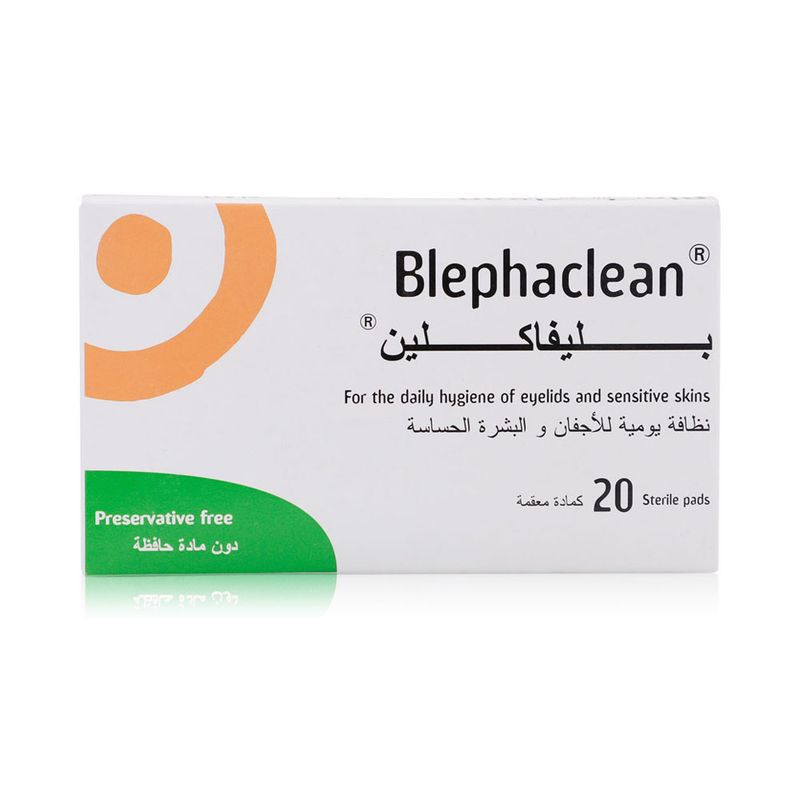 Blephaclean Blephaclean Sterile Eyelid Cleansing Wipes - 20 Wipes