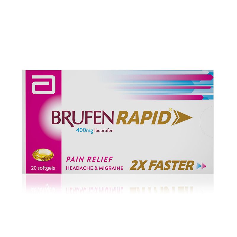 Brufen Brufen Rapid Ibuprofen 400 mg - 20 Softgels