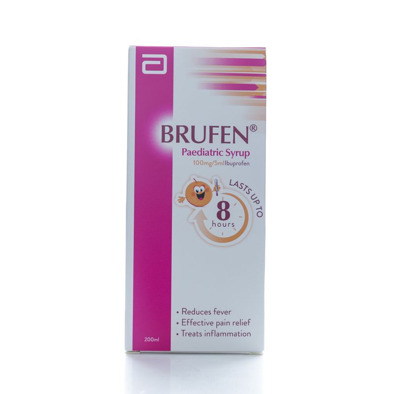 Brufen Brufen Ibuprofen Syrup 100 mg/5 ml - 200 ml