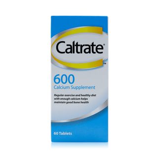 Caltrate Calcium 600 mg Tablets - 60 Tablets
