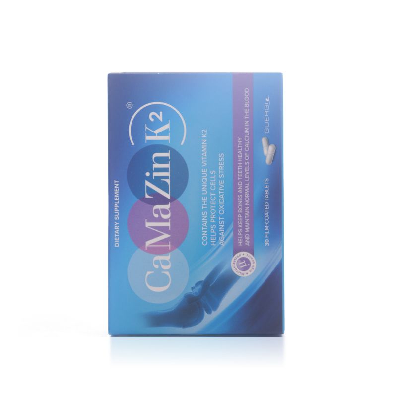 CaMaZinK2 CaMaZinK2 Calcium, Magnesium, Zinc, Vitamin D3 & K2 - 30 Tablets