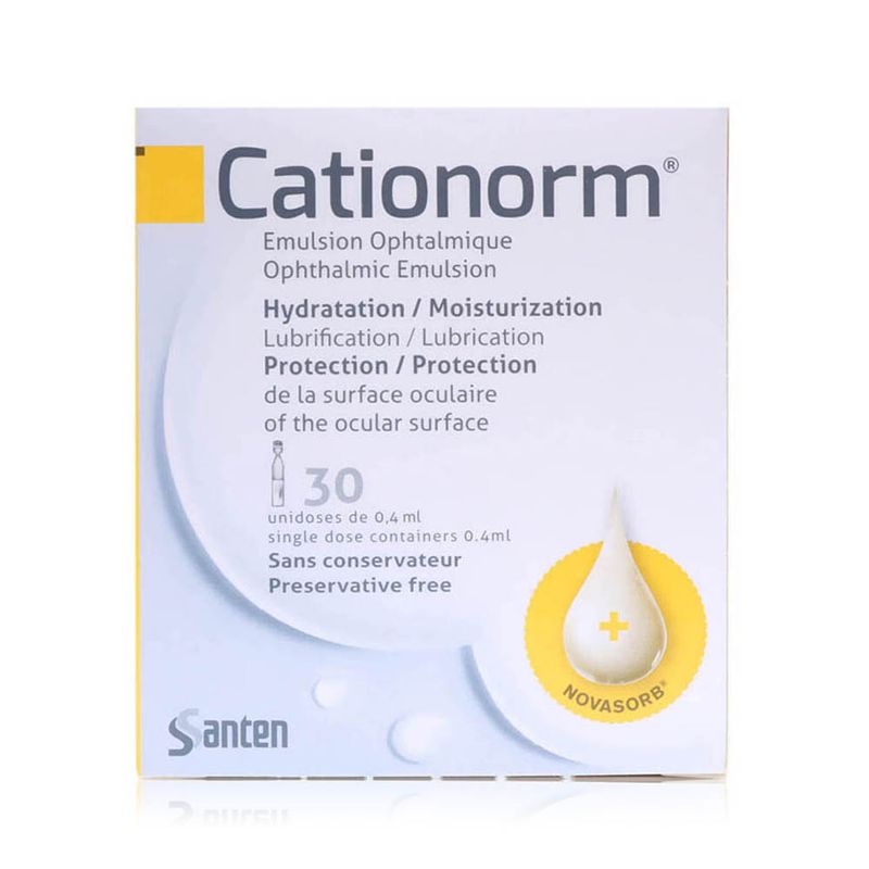 Cationorm Cationorm Ophthalmic Emulsion - 30 Single-Dose Containers x 0.4 ml