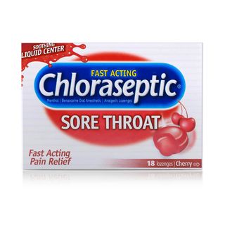 Chloraseptic Cherry Liquid-Center Sore Throat Lozenges - 18 Lozenges