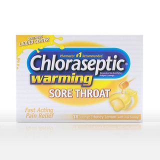 Chloraseptic Warming Honey Lemon Sore Throat Lozenges 15 mg - 18 Lozenges