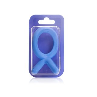 Comotomo Silicone Teether Blue 3+ Months - 1 Teether