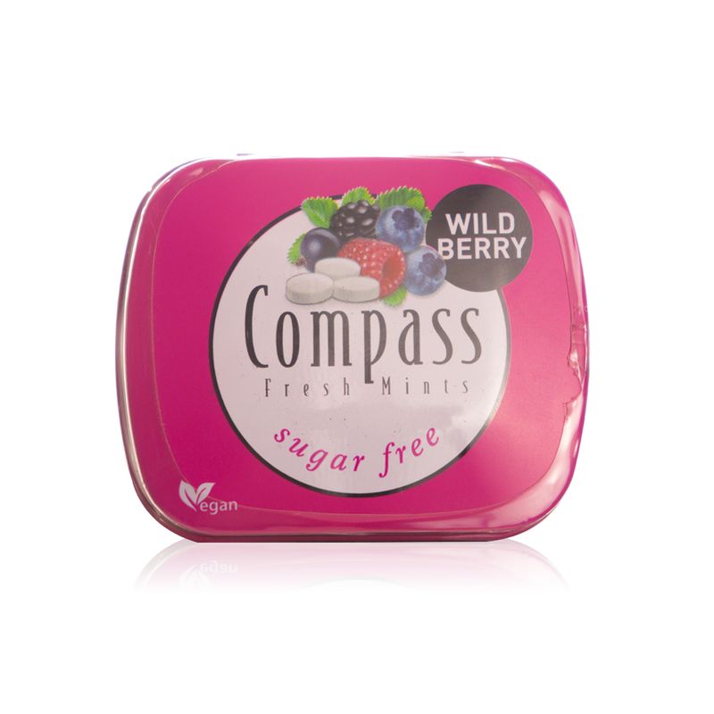 Compass Compass Mini Wildberry Sugar-Free Mints - 7 g