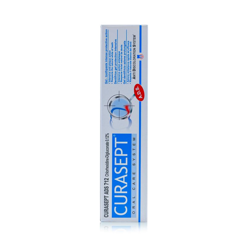 Curasept Curasept ADS DNA 712 Gel Toothpaste with Chlorhexidine 0.12% - 75 ml