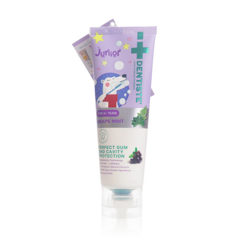 DENTISTE' DENTISTE' Junior Postbiotics Grape Mint Toothpaste (Age 6+) - 60 g