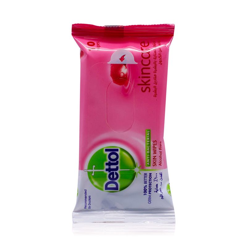Dettol Dettol Skincare Antibacterial Skin Wipes - 10 Wipes