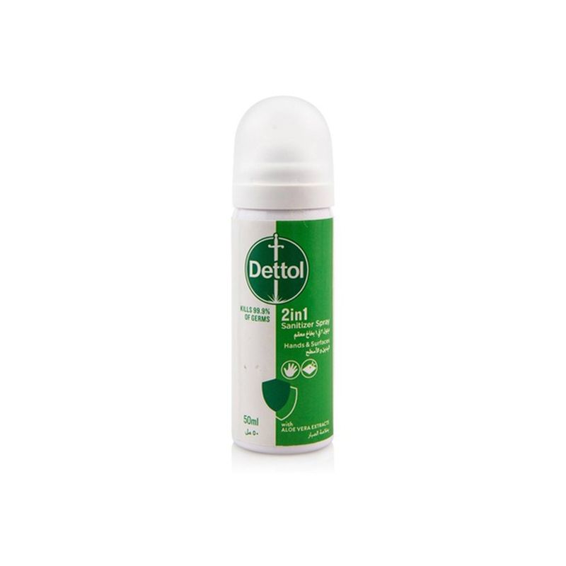 Dettol Dettol 2-in-1 Sanitizer Spray Original - 50 ml
