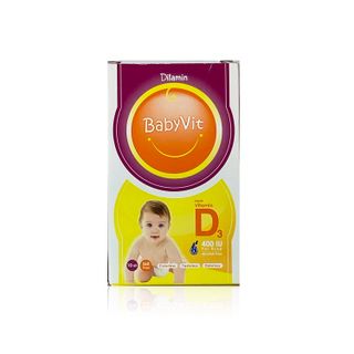 Ditamin BabyVit Vitamin D3 400 IU Oral Drops - 10 ml