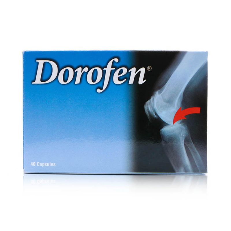 Dorofen Dorofen Glucosamine Sulfate 500 mg / Ginkgo Biloba Extract 50 mg Hard Capsules - 40 Capsules