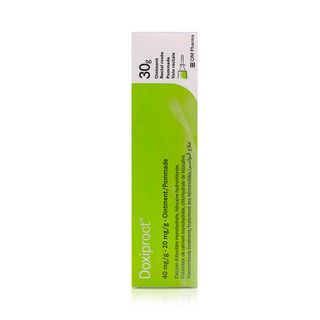 Doxiproct Calcium Dobesilate 40 mg/g/Lidocaine Hydrochloride 20 mg/g Rectal Ointment - 30 g
