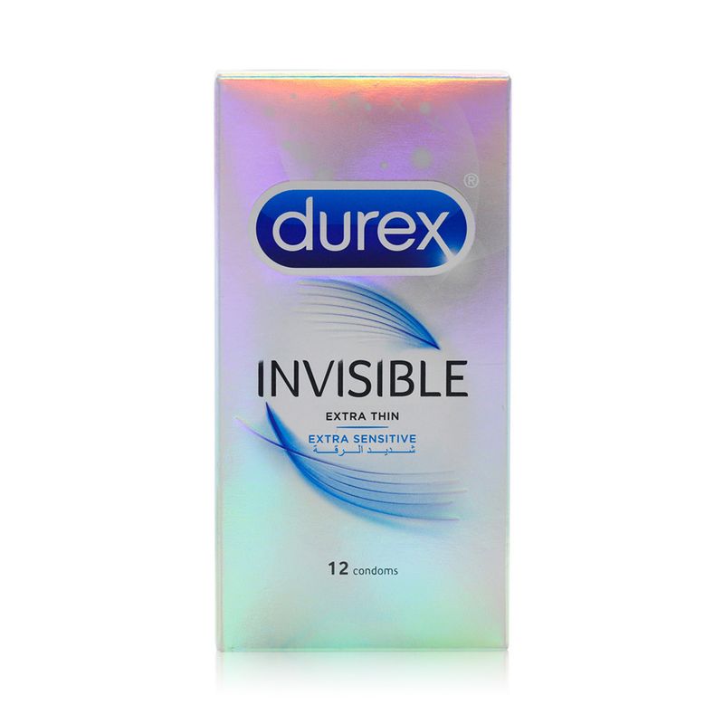 Durex Durex Invisible Extra Thin Condoms - 12 Condoms